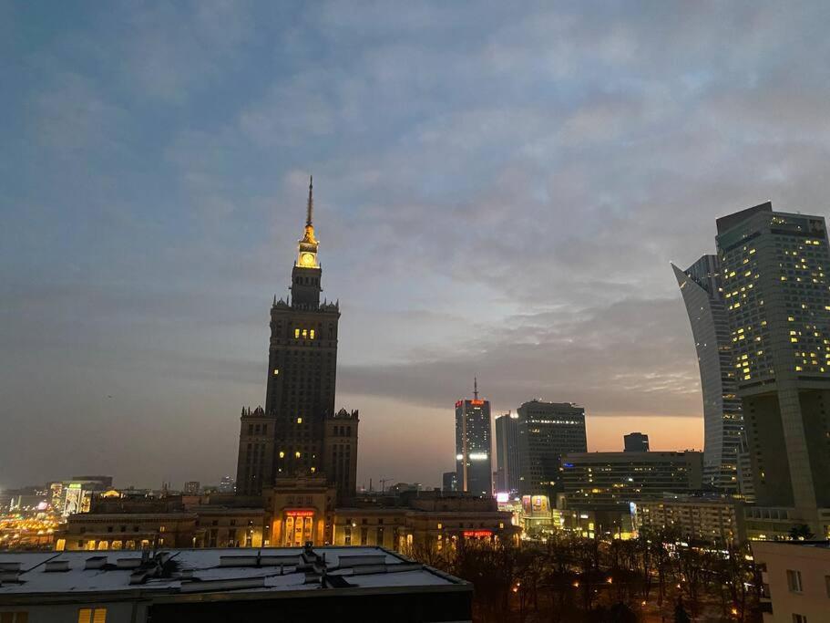 New Apartment With Magnificent View Warsaw Exterior photo